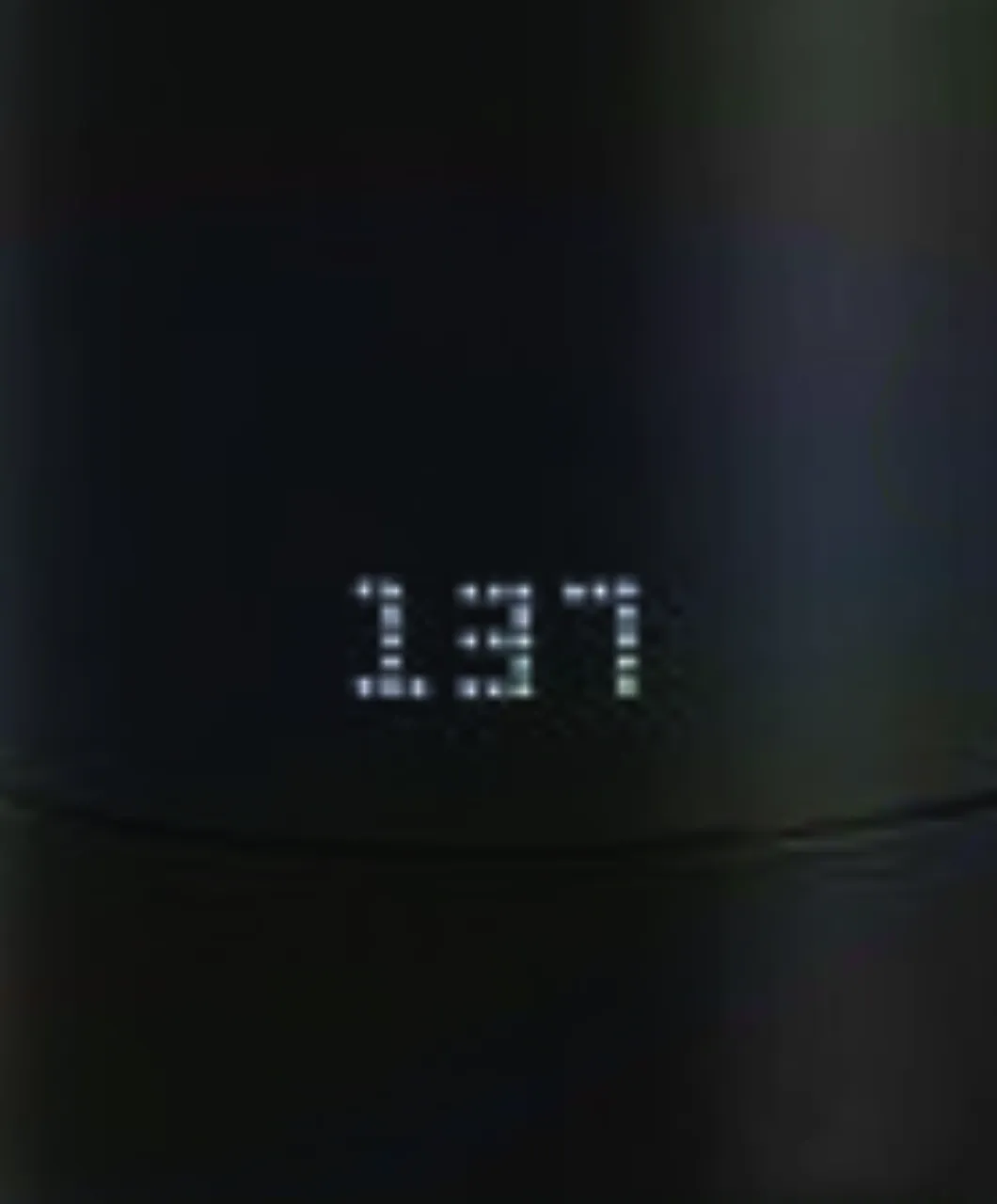 Das Display zeigt nur, was es anzuzeigen hat
